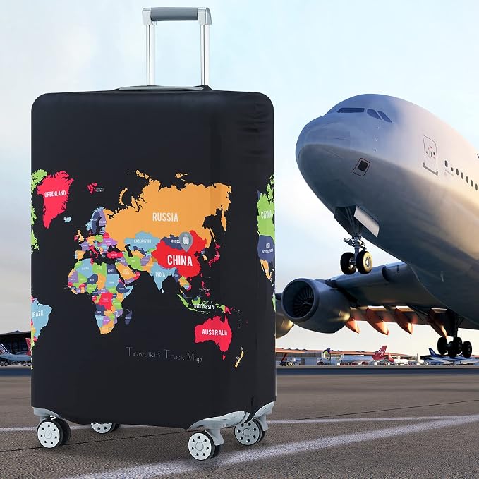 Travelkin Luggage Covers For Suitcase Tsa Approved, Suitcase Cover Protector