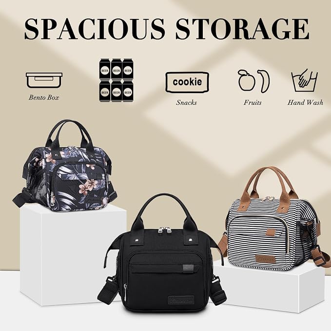 Small Lunch Bag Lightweight Insulated Lunch Box