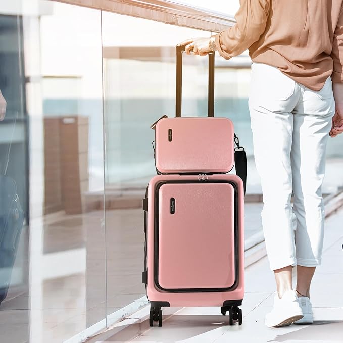 22 Inch Carry On Luggage 22x14x9 Airline Approved, Carry On Suitcase