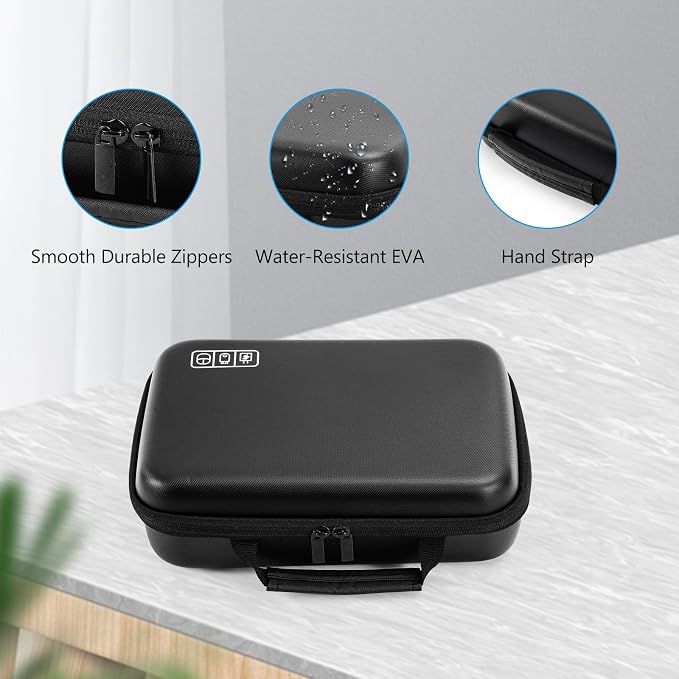 ProCase Hard Travel Electronic Organizer Case