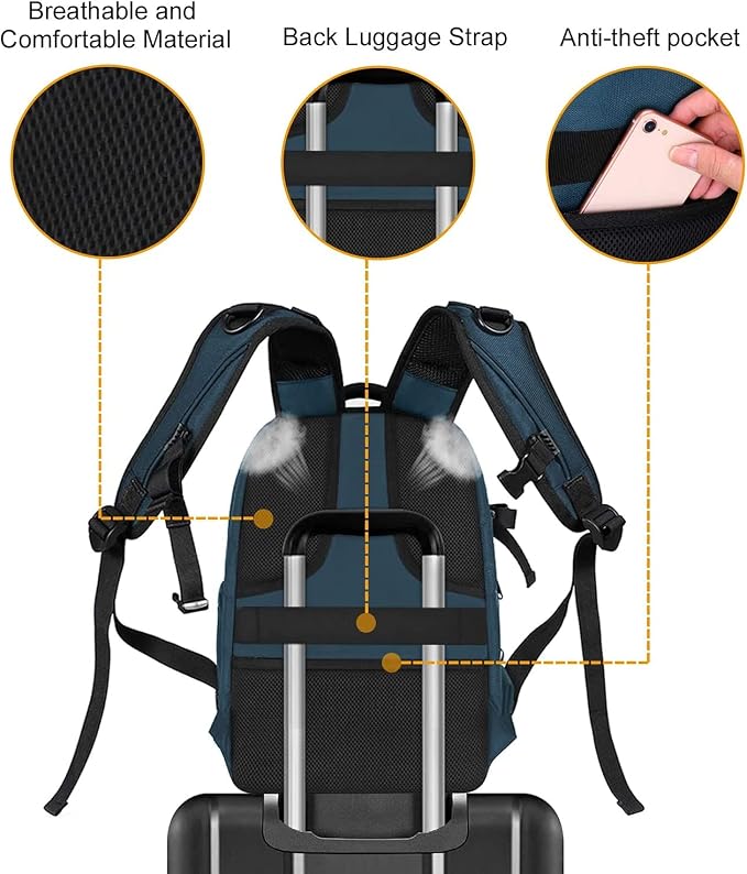 MOSISO Camera Backpack, DSLR/SLR/Mirrorless Photography Camera Bag 15-16 inch