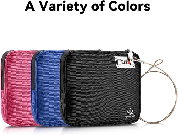 Anti-Theft Locking Beach Bag, 9x7.5-inch Portable Beach Safe