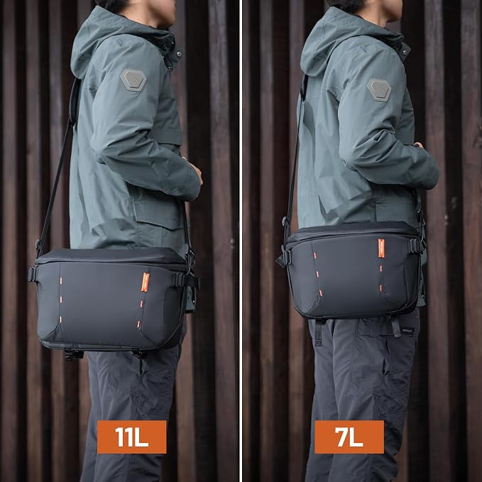 PGYTECH OneMo Sling Camera Bag 7L-9L, waterproof Crossbody Camera Shoulder Bag
