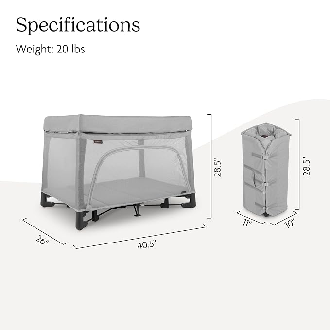 UPPAbaby Remi Playard | Deluxe 3-in-1 Portable Playard, Bedside Bassinet +