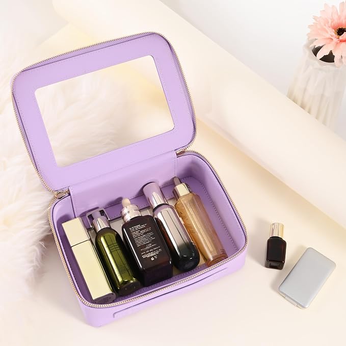 Aveniee Clear Makeup Bag Organizer, Large Travel Toiletry Bag