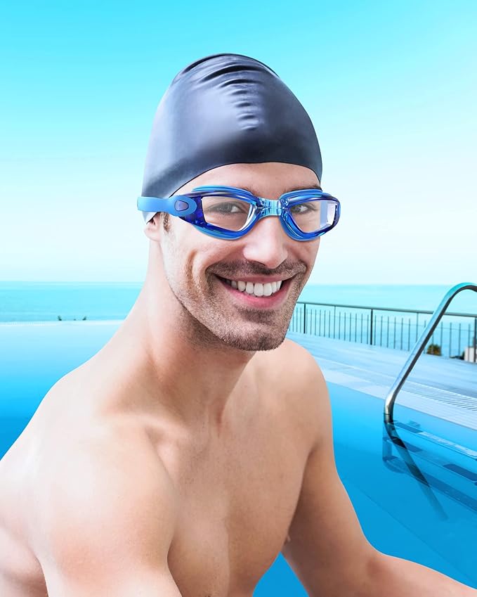 Aegend Swim Goggles, Swimming Goggles No Leaking Full Protection Adult Men Women Youth