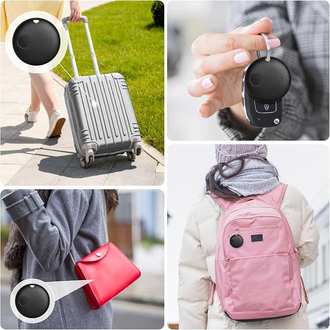 Geevon Smart Tag-2 Pack Bluetooth Tracker Work