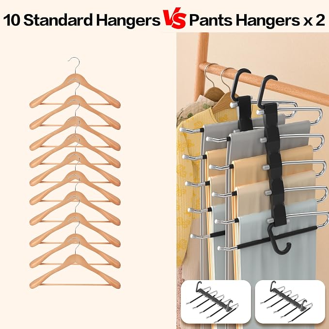 Pants Hangers Space Saving