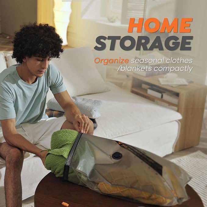 Rechargeable Wireless Pump Travel Storage Bags Set