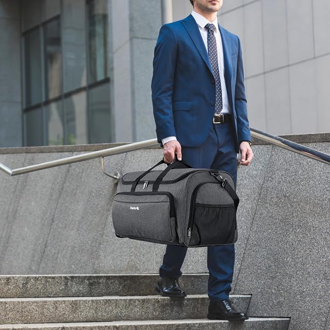 Hanke Carry on Garment Bags for Travel, Convertible Duffle Bag Luggage Bag