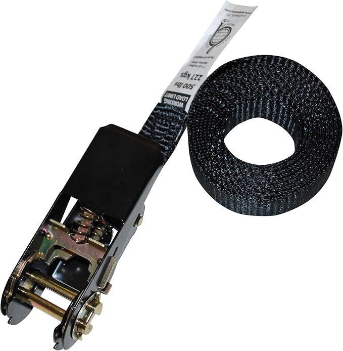 1” x 6’ Endless Ratchet Strap — 20 Pack