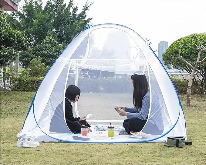 HARWAVE Mosquito Net for Bed, Folded Size 12 inch Portable Camping Travel