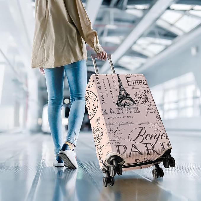 Travel Luggage Cover Suitcase Protector Fits 18-32 Inch Wheel Covers