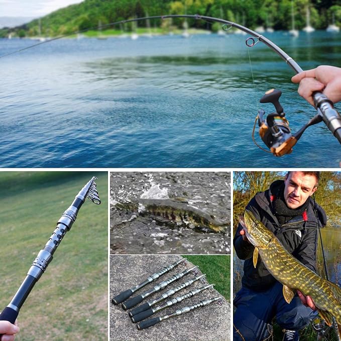 Sougayilang Fishing Rod Reel Combo