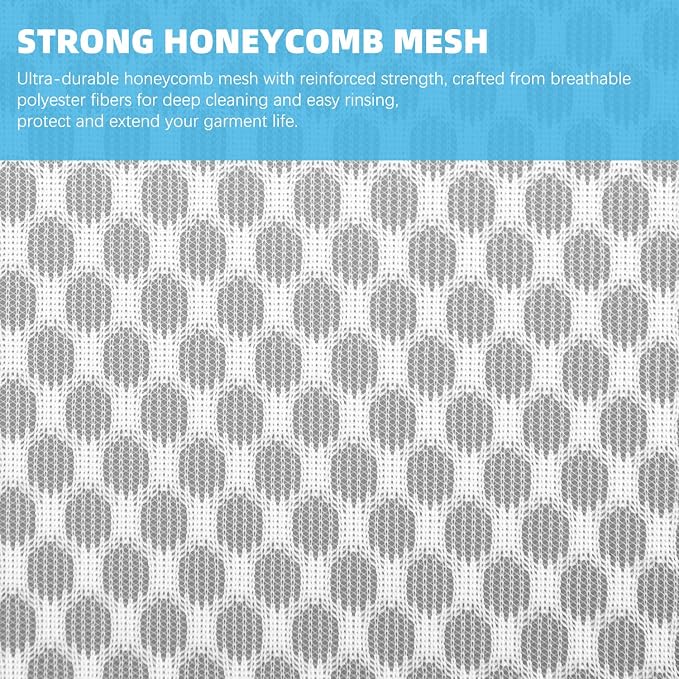 6-Pack Honeycomb Mesh Laundry Bags