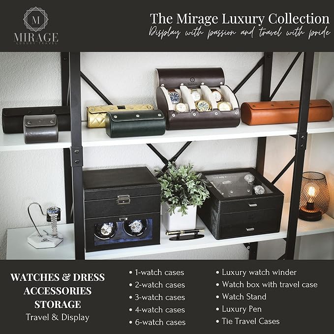 Watch Roll Case Organizer