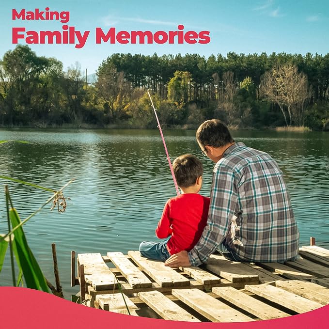 DaddyGoFish Kids Fishing Pole
