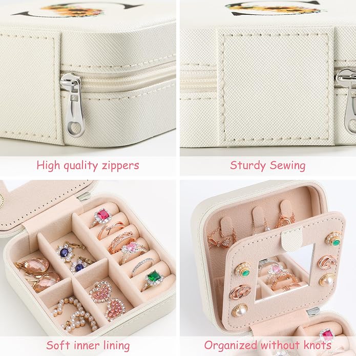 AYGXU Travel Jewelry Box for Women and Girls