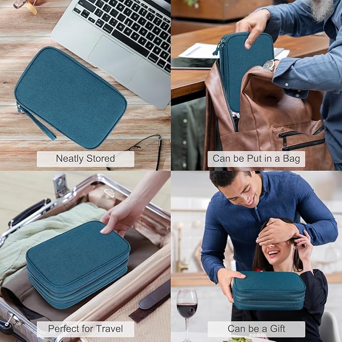 FYY Electronic Organizer, Large Travel Cable Organizer Bag Pouch Electronic