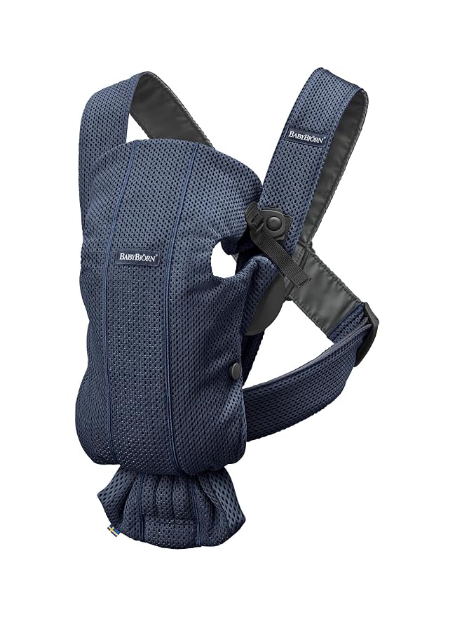 BabyBjörn Baby Carrier Mini, 3D Mesh | Newborn Carrier, Easy-to-Use