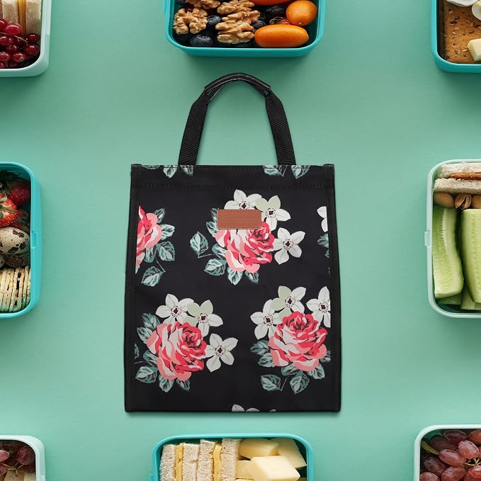 Lunch Bags for Women Insulated Reusable Lunch Tote