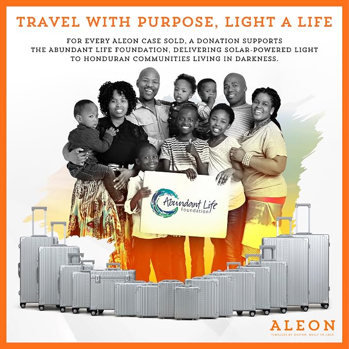 Aleon All Aluminum Lightweight 26" Carry-On Luggage