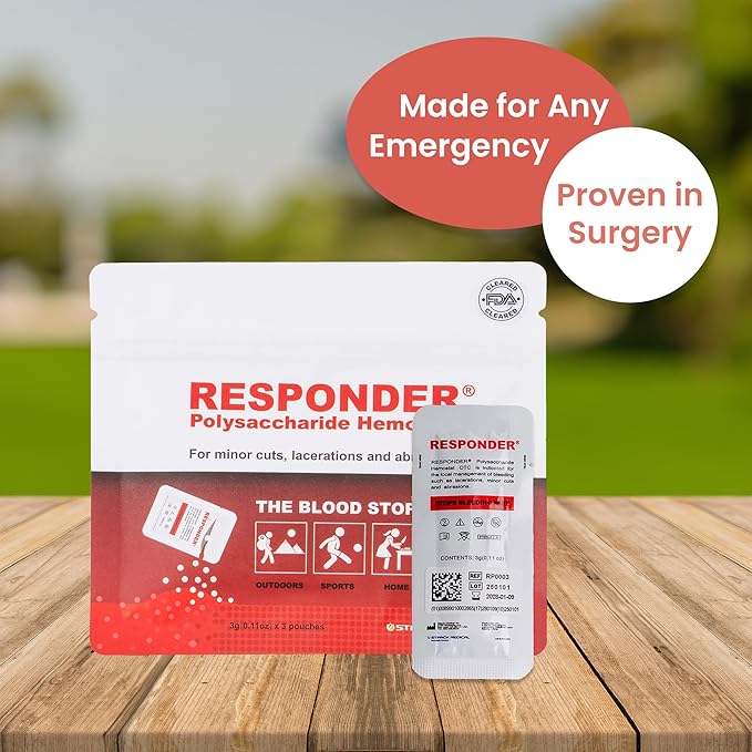 Responder First Aid Powder- FDA Cleared