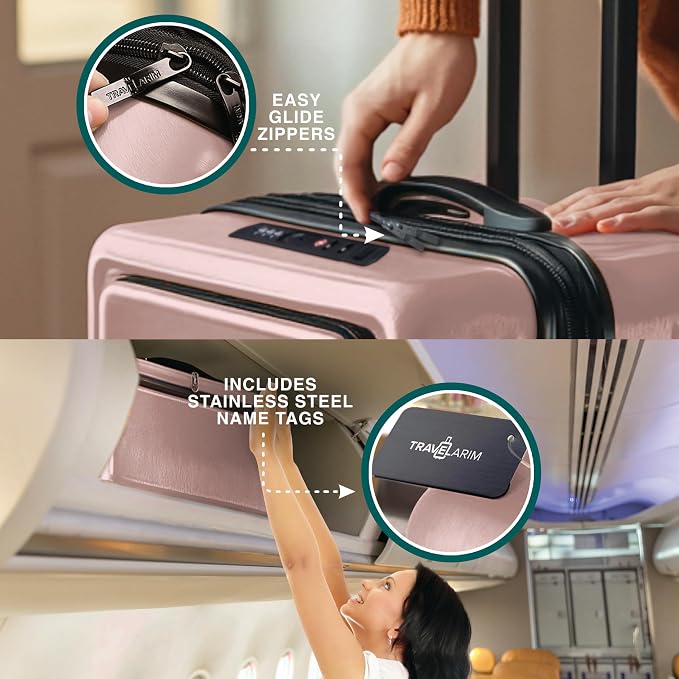 Luggage Sets 3 Piece, 22 Inch Carry on Luggage and 28 Inch Suitcases