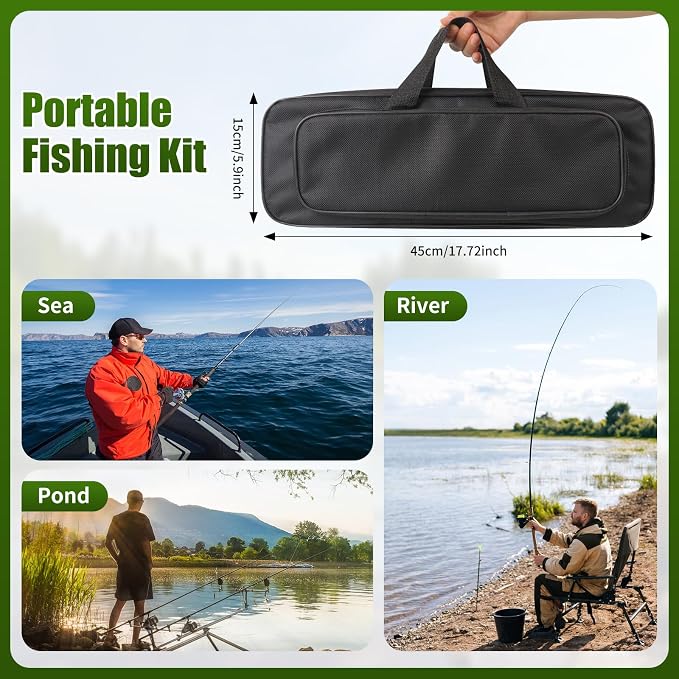 Fishing Rod Reel Combo