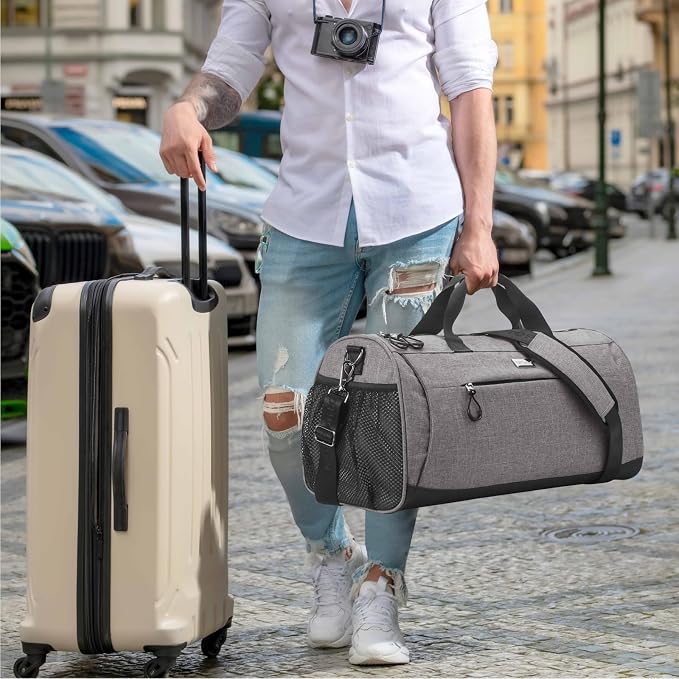TOPDesign Gym Bag for Women & Men, Unisex Duffel Bag