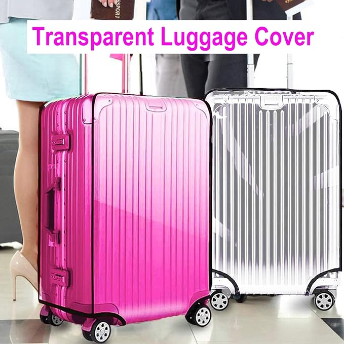3 PCS PVC Luggage Protector Covers