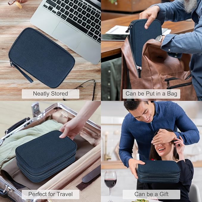 FYY Electronic Organizer, Large Travel Cable Organizer Bag Pouch Electronic