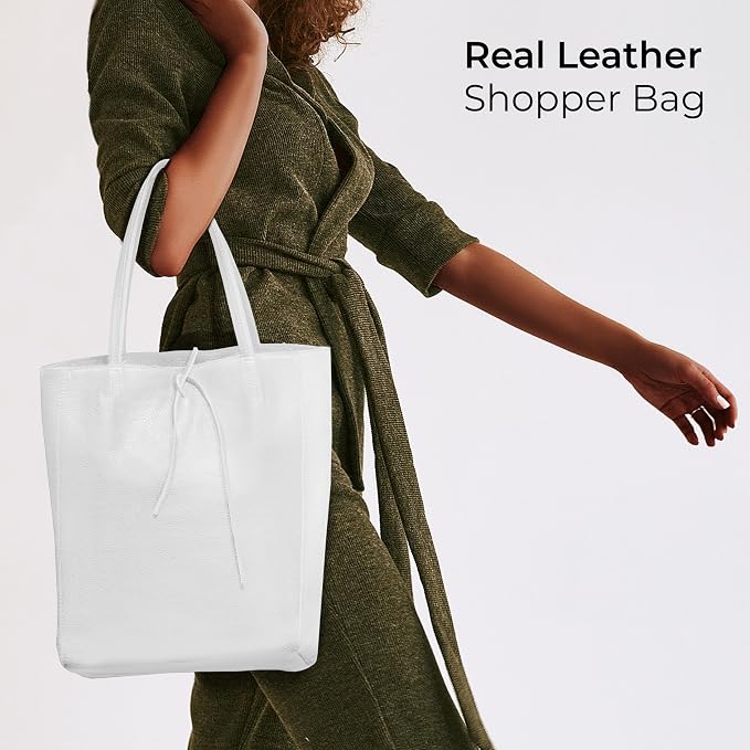 Italian Calf Leather Tote for Women