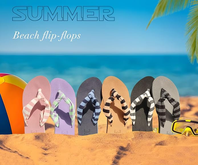 KuaiLu Flip Flops for Women