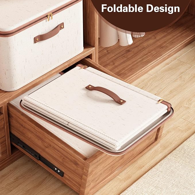 Tuza 3 Pcs Rigid Storage Bins