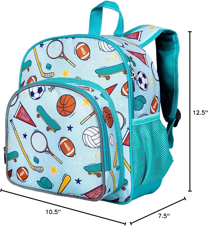 Wildkin 12-inch Kids Backpack – Padded, Adjustable