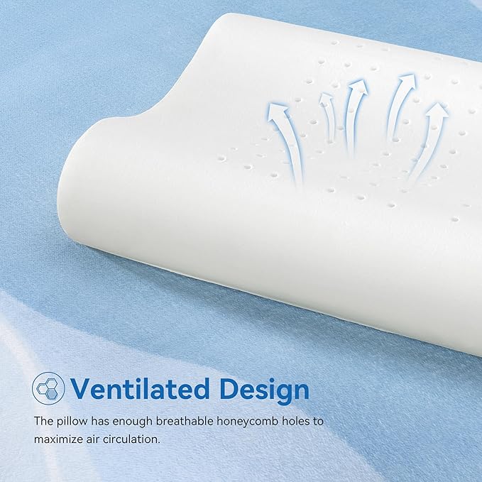 Ergonomic Memory Foam Pillow