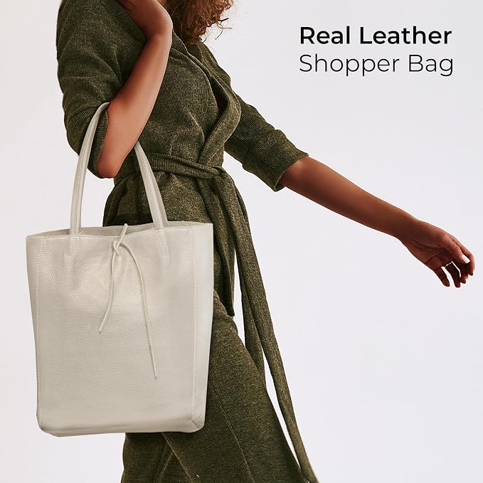 Italian Calf Leather Tote for Women