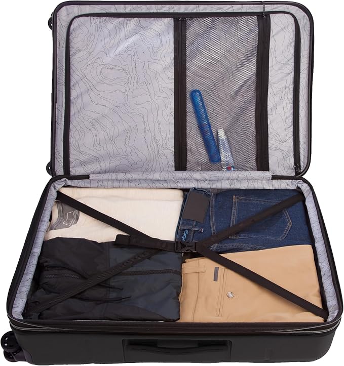 Eddie Bauer Glacier Carry-On 22" Luggage | Hardside | Spinner Wheels |