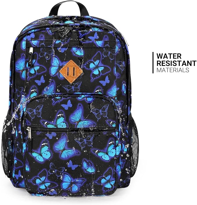 ZORFIN 26L Backpack for College, and Travel: Water Resistant Bookbag