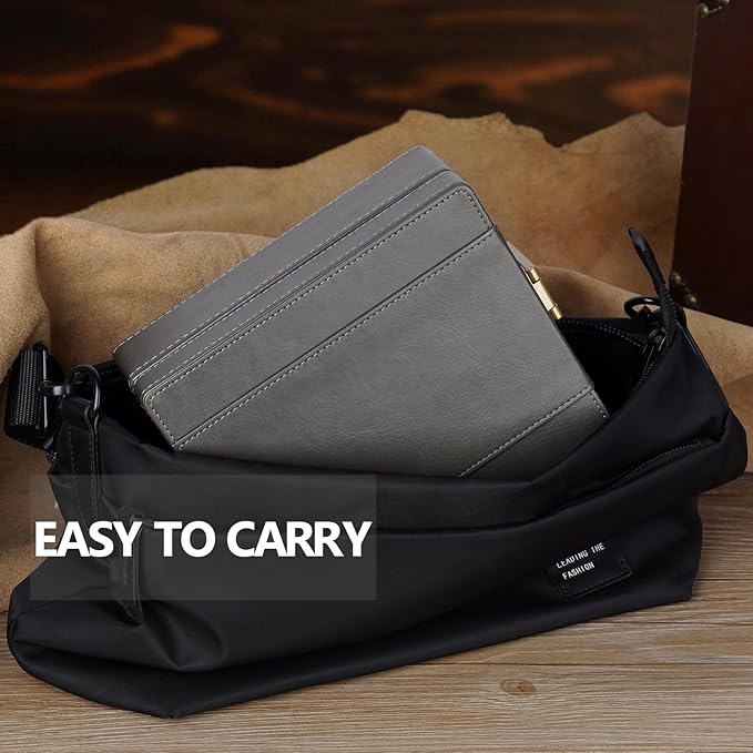 BISON DENIM Watch Box, 4 Watch Travel Case