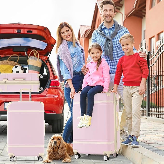 Merax Luggage Set 3 Piece Suitcase Set