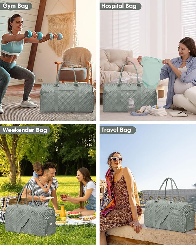 Weekender Travel Duffle Bag for Women