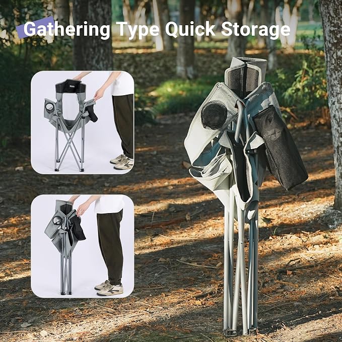 Camping Folding Chair Outdoor Lawn Portable Lightweight Camp Folding Chairs