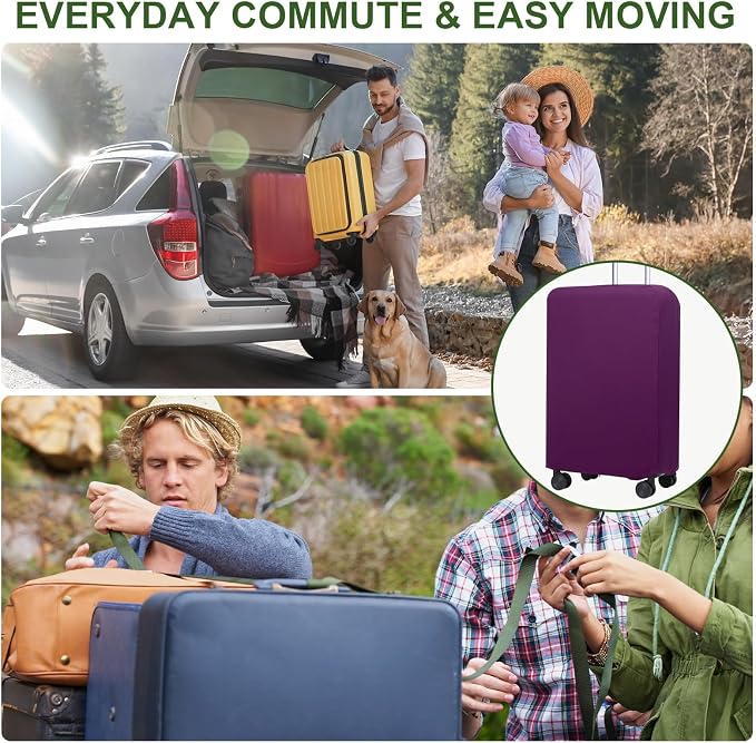 PATIKIL Luggage Cover, Suitcases Covers Elastic Carry on Cover Protector