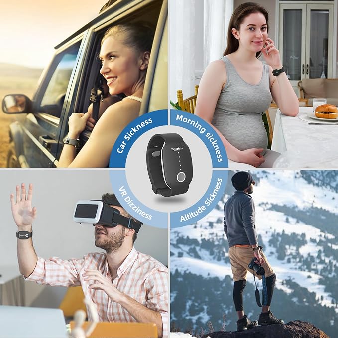 EmeTerm Fashion FDA-Cleared Relieve Nausea Electrode Stimulator Morning