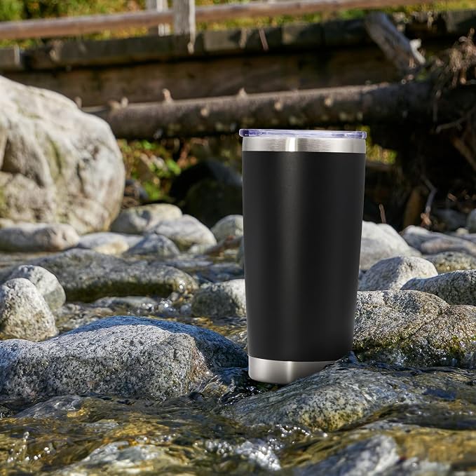 20 oz Tumbler with lid Double Wall Vacuum Insulated Tumblers Stainless Steel