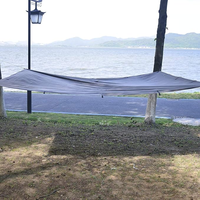 KALINCO Waterproof Camping Tarp Tent Hammock Rain Fly, 10X10FT/10X15FT