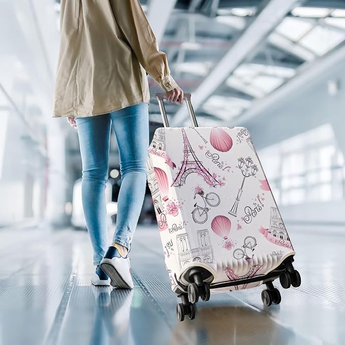 Travel Luggage Cover Suitcase Protector Fits 18-32 Inch Wheel Covers