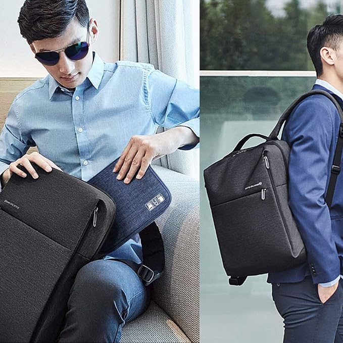 SELLYFELLY Travel Electronics Organizer Portable Cable Organizer Bag